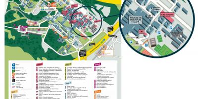 Kaart van uab campus